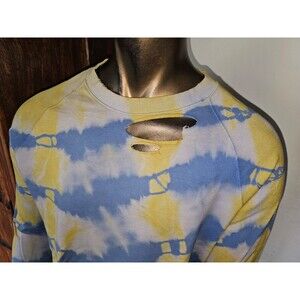 SAINT LAURENT Paris Made in Italy long sleeve SHIRT - Size L